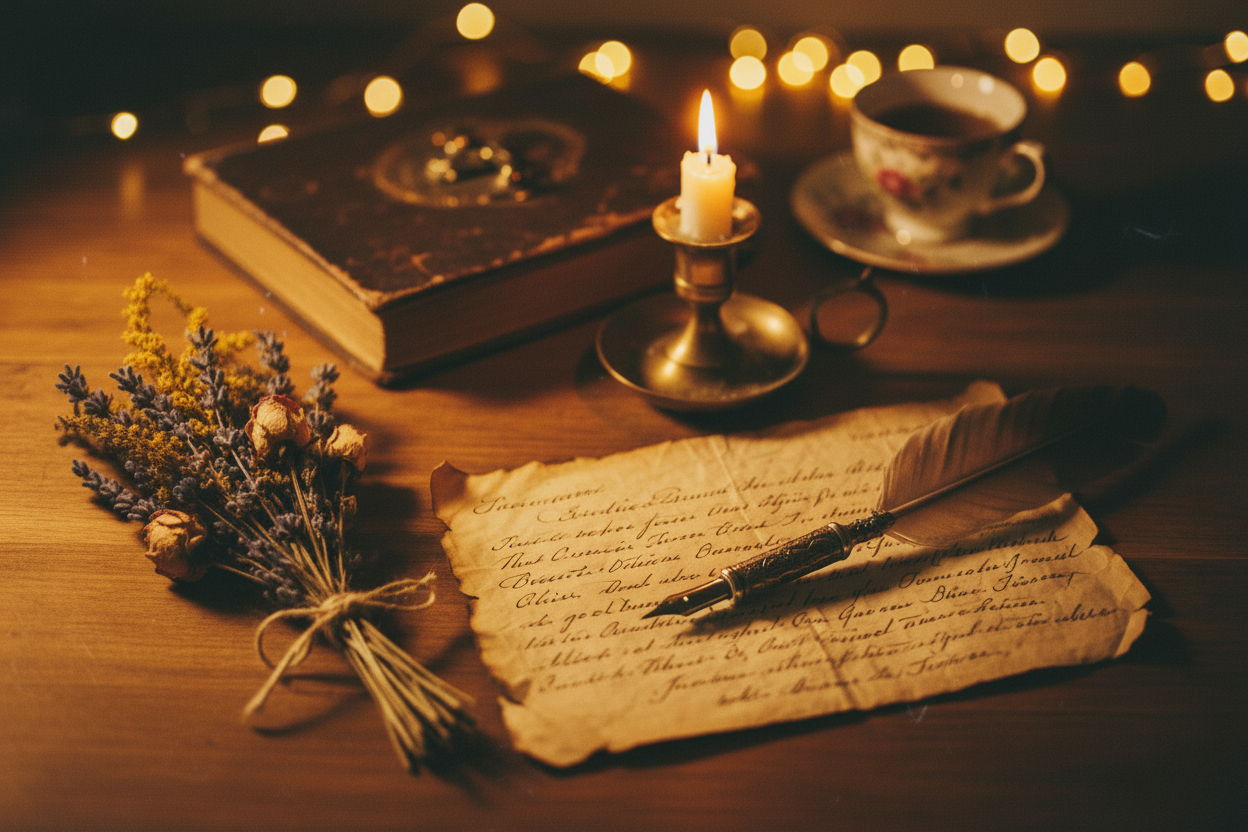 Cozy Vintage Scene